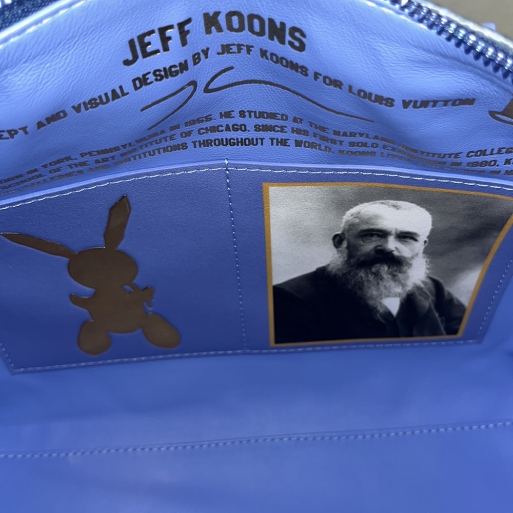 Louis Vuitton X Jeff Koons collab Monet speedy 30 - Picture 14 of 17